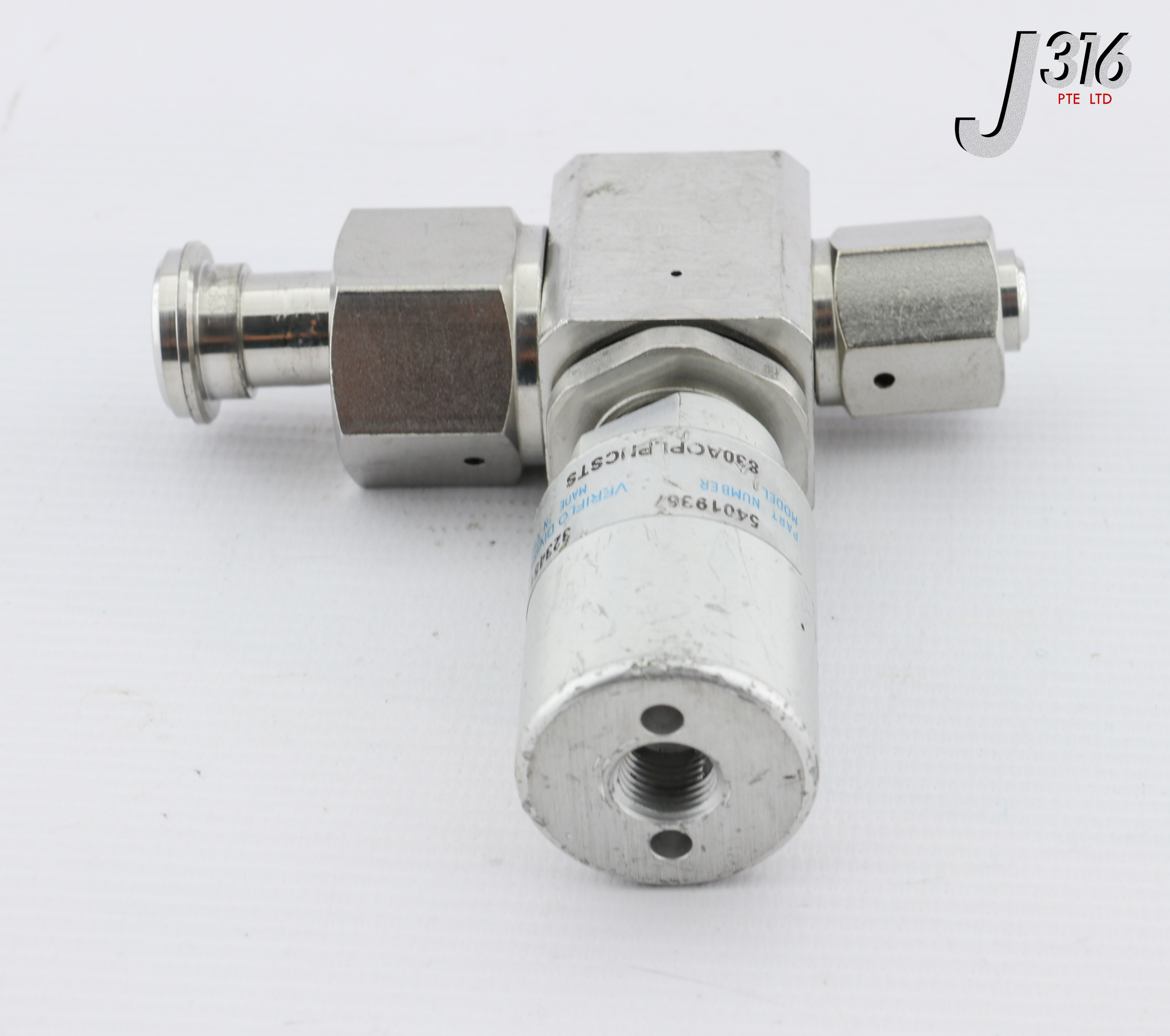 25799 VERIFLO 1/2'' UHP HIGH FLOW DIAPHRAGM VALVE, 54019367
